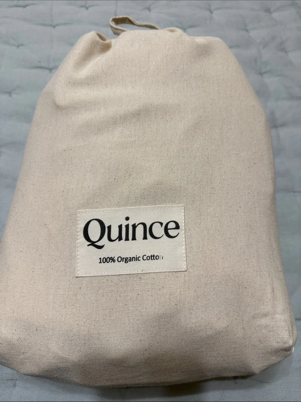 Quince Organic Cotton Twin XL Mattress Protector Cover